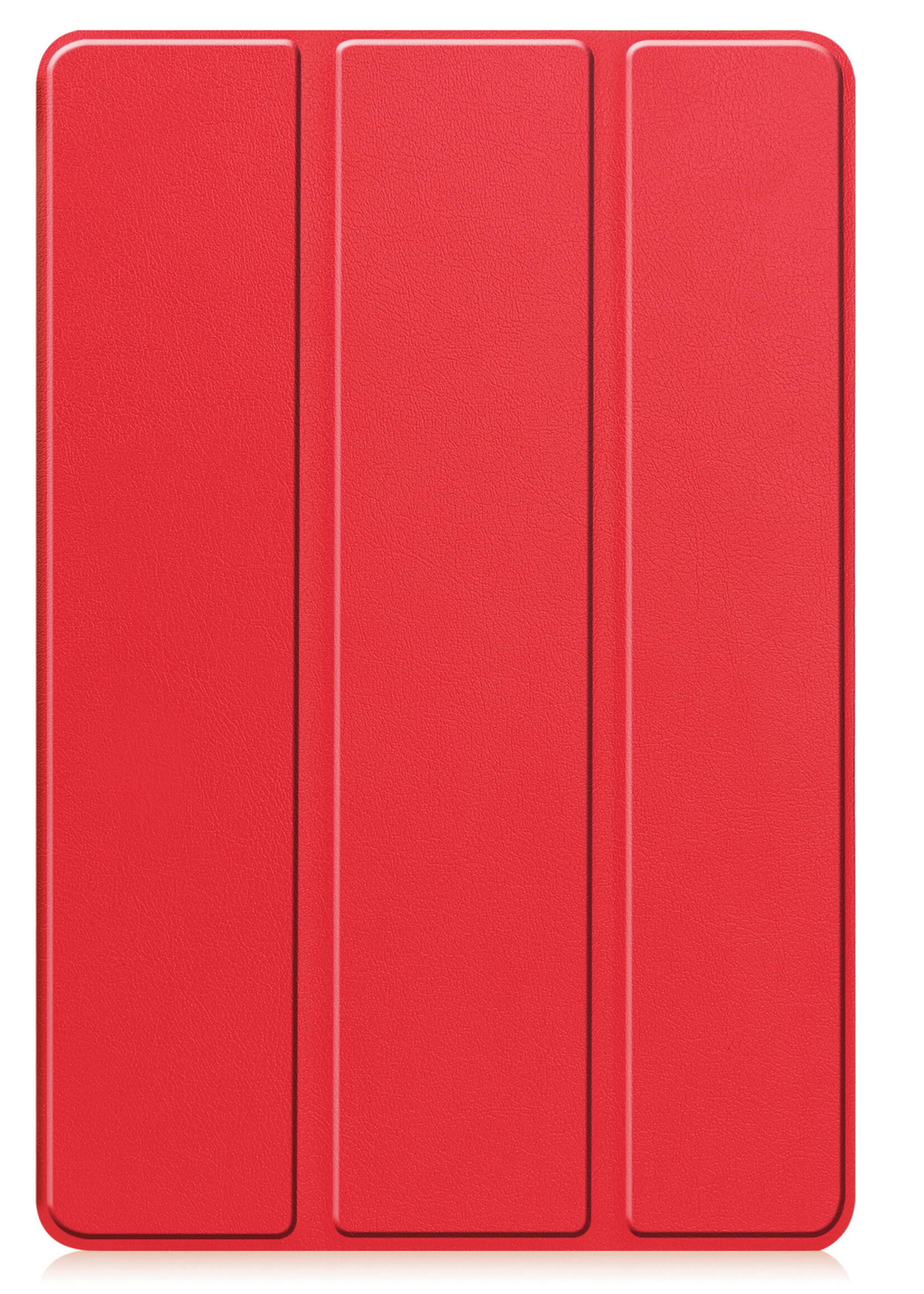 LUQ Hoes Geschikt voor Lenovo Tab M10 5G Hoes Luxe Hoesje Book Case - Hoesje Geschikt voor Lenovo Tab M10 5G Hoes Cover - Rood