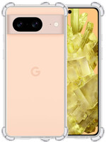 LUQ LUQ Google Pixel 8 Hoesje Shockproof Transparant