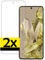 LUQ LUQ Google Pixel 8 Pro Screenprotector Glas - 2 PACK