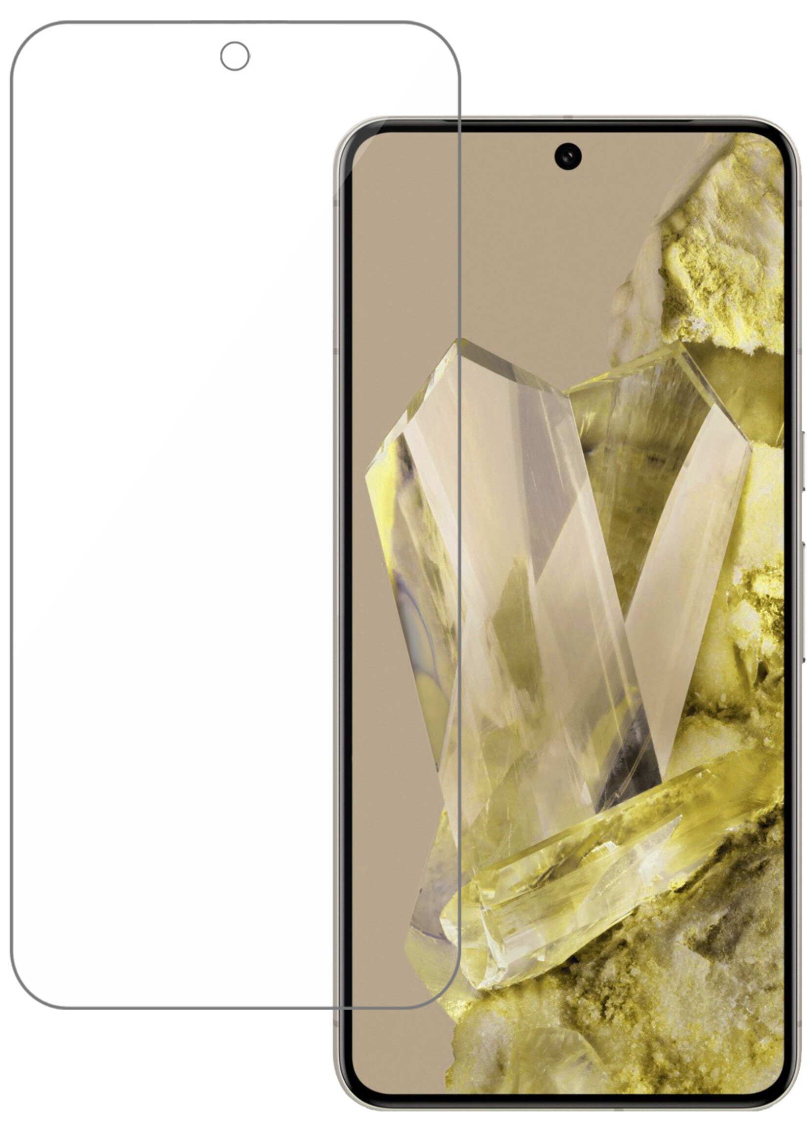 LUQ Screenprotector Geschikt voor Google Pixel 8 Pro Screenprotector Beschermglas Gehard Glas - Screenprotector Geschikt voor Google Pixel 8 Pro Screenprotector Glas