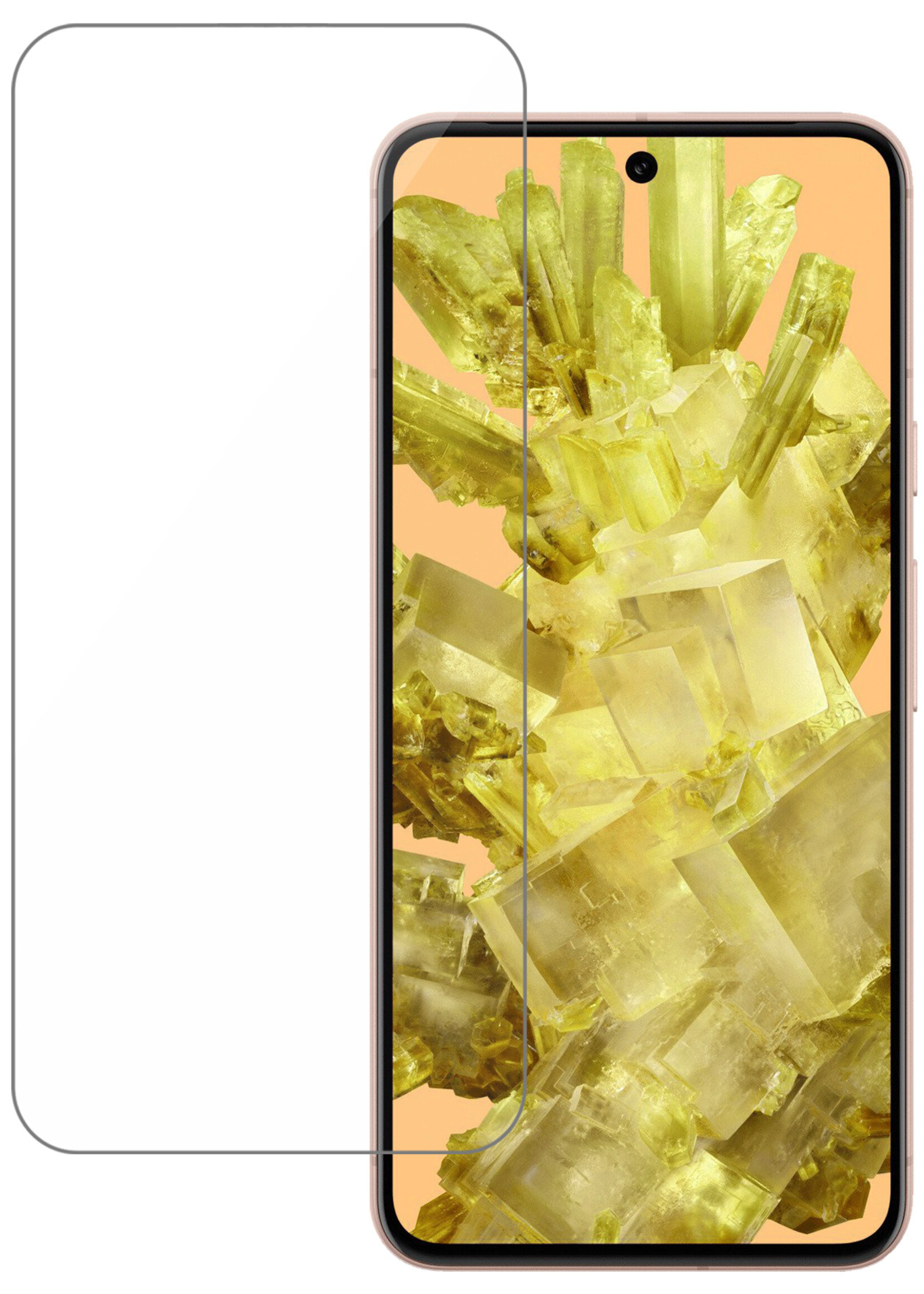 LUQ Screenprotector Geschikt voor Google Pixel 8 Screenprotector Beschermglas Gehard Glas - Screenprotector Geschikt voor Google Pixel 8 Screenprotector Glas