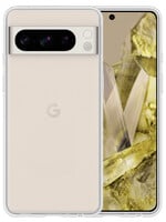 LUQ LUQ Google Pixel 8 Pro Hoesje Siliconen - Transparant