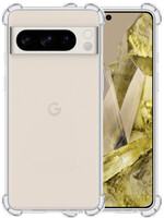 LUQ LUQ Google Pixel 8 Pro Hoesje Shockproof Transparant