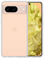 LUQ LUQ Google Pixel 8 Hoesje Siliconen - Transparant
