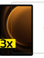 LUQ LUQ Samsung Galaxy Tab S9 FE Screenprotector - 3 PACK