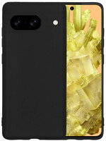 LUQ LUQ Google Pixel 8 Hoesje Siliconen - Zwart