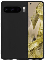LUQ LUQ Google Pixel 8 Pro Hoesje Siliconen - Zwart