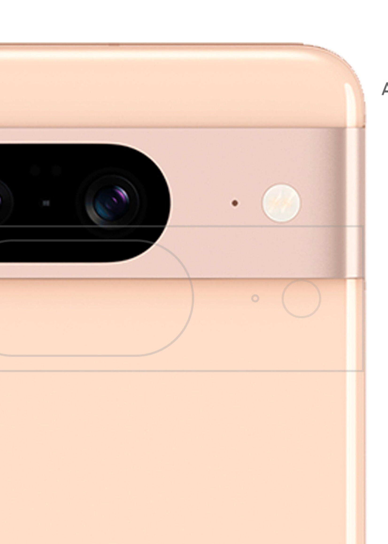 LUQ Screenprotector Geschikt voor Google Pixel 8 Camera Screenprotector Tempered Glass - Screenprotector Geschikt voor Google Pixel 8 Screenprotector Camera Screenprotector - 3 Stuks