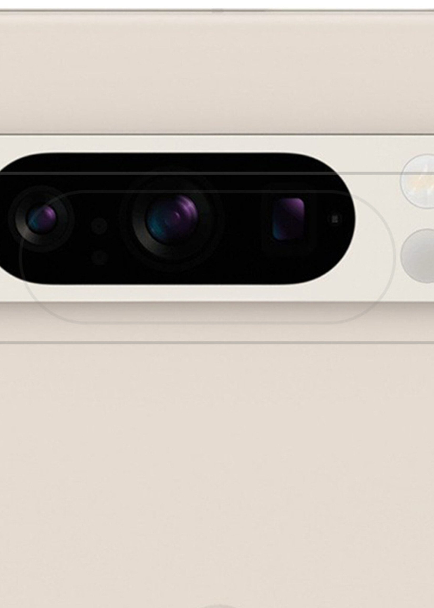 LUQ Screenprotector Geschikt voor Google Pixel 8 Pro Camera Screenprotector Tempered Glass - Screenprotector Geschikt voor Google Pixel 8 Pro Screenprotector Camera Screenprotector