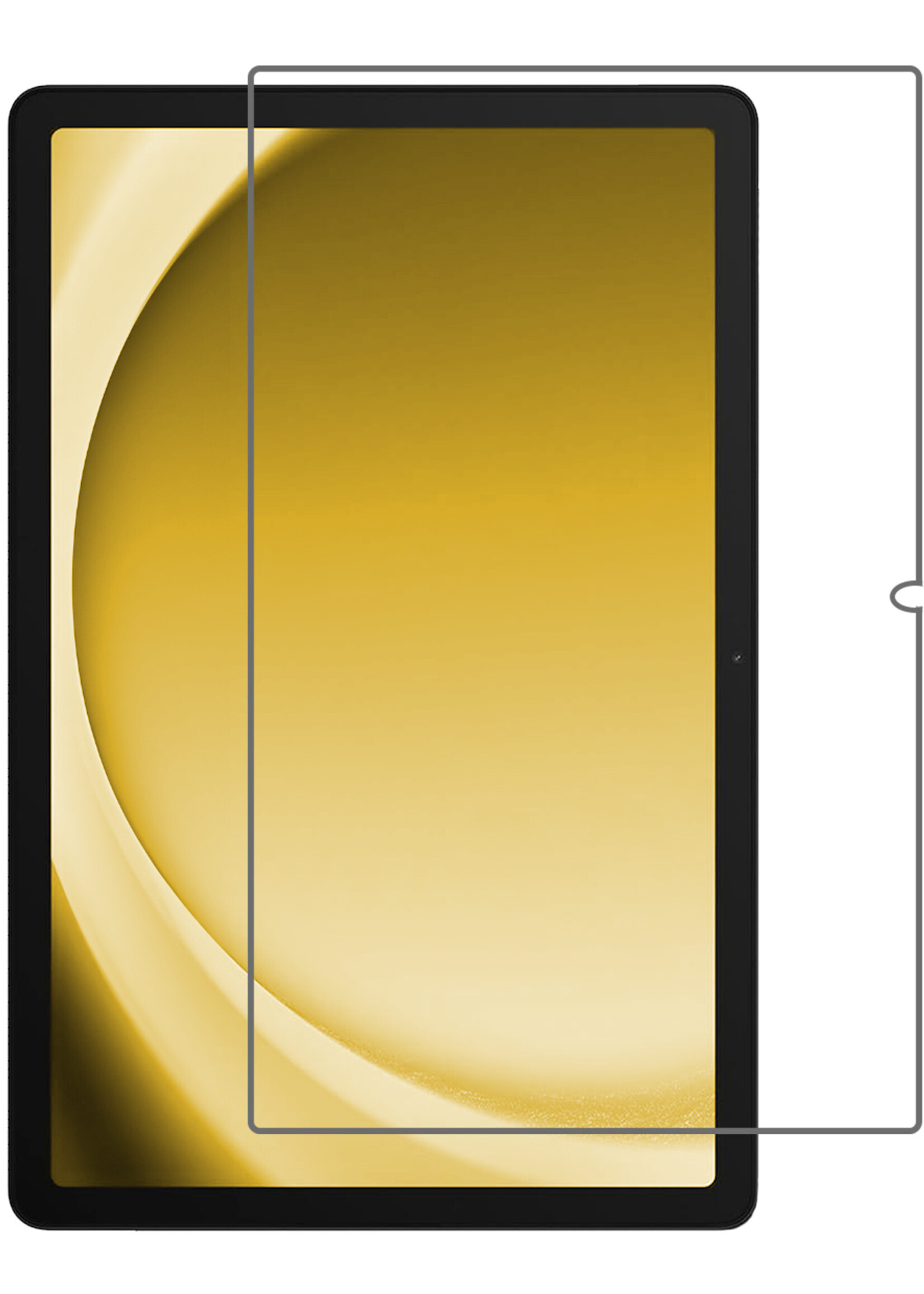 LUQ Screenprotector Geschikt voor Samsung Galaxy Tab A9 Screenprotector Bescherm Glas Tempered Glass Screen Protector - Screen Protector Geschikt voor Samsung Galaxy Tab A9 Screenprotector