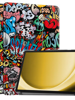 LUQ LUQ Samsung Galaxy Tab A9 Hoes - Graffity