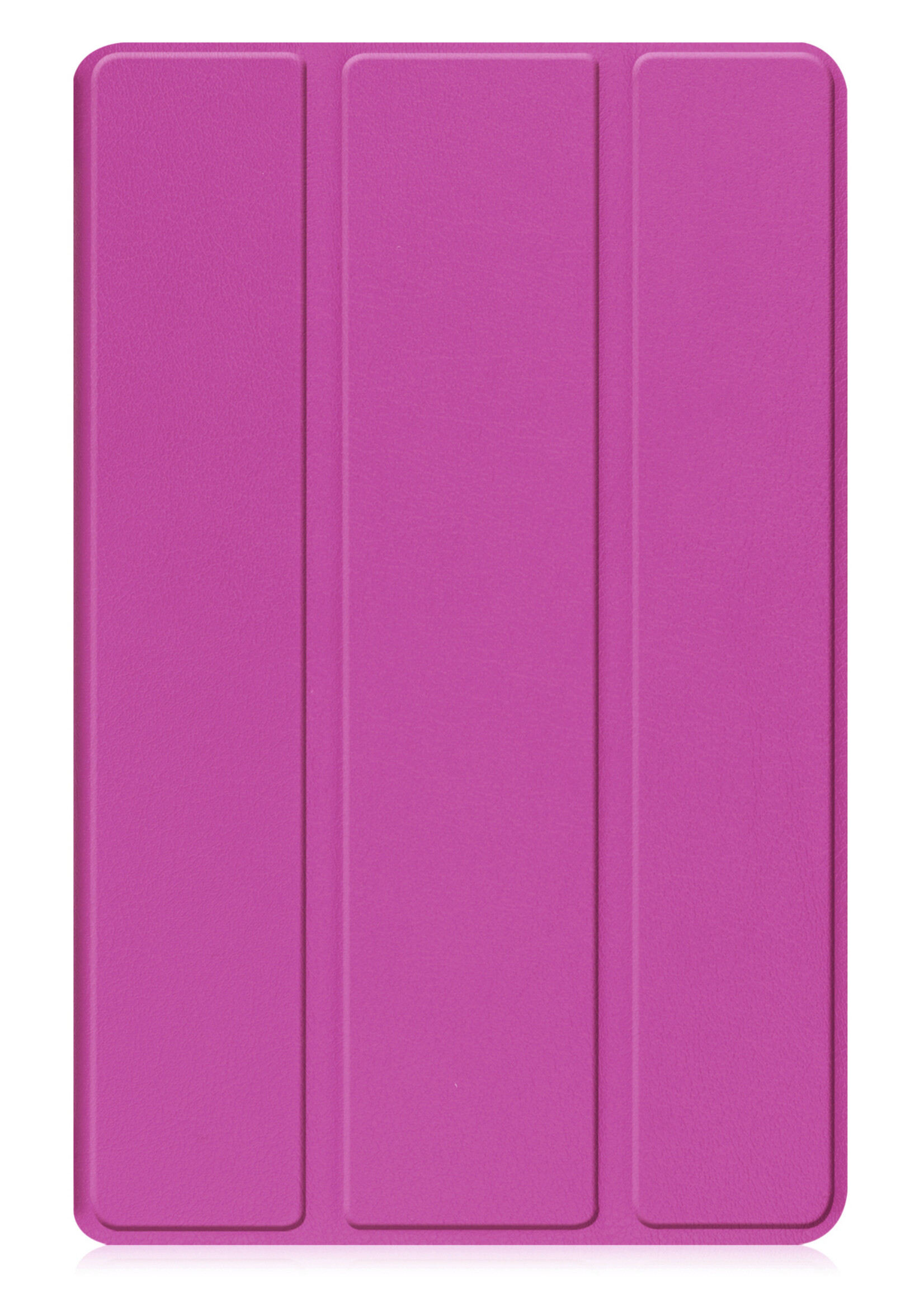 LUQ Hoes Geschikt voor Samsung Galaxy Tab A9 Hoes Luxe Hoesje Book Case - Hoesje Geschikt voor Samsung Tab A9 Hoes Cover - Paars