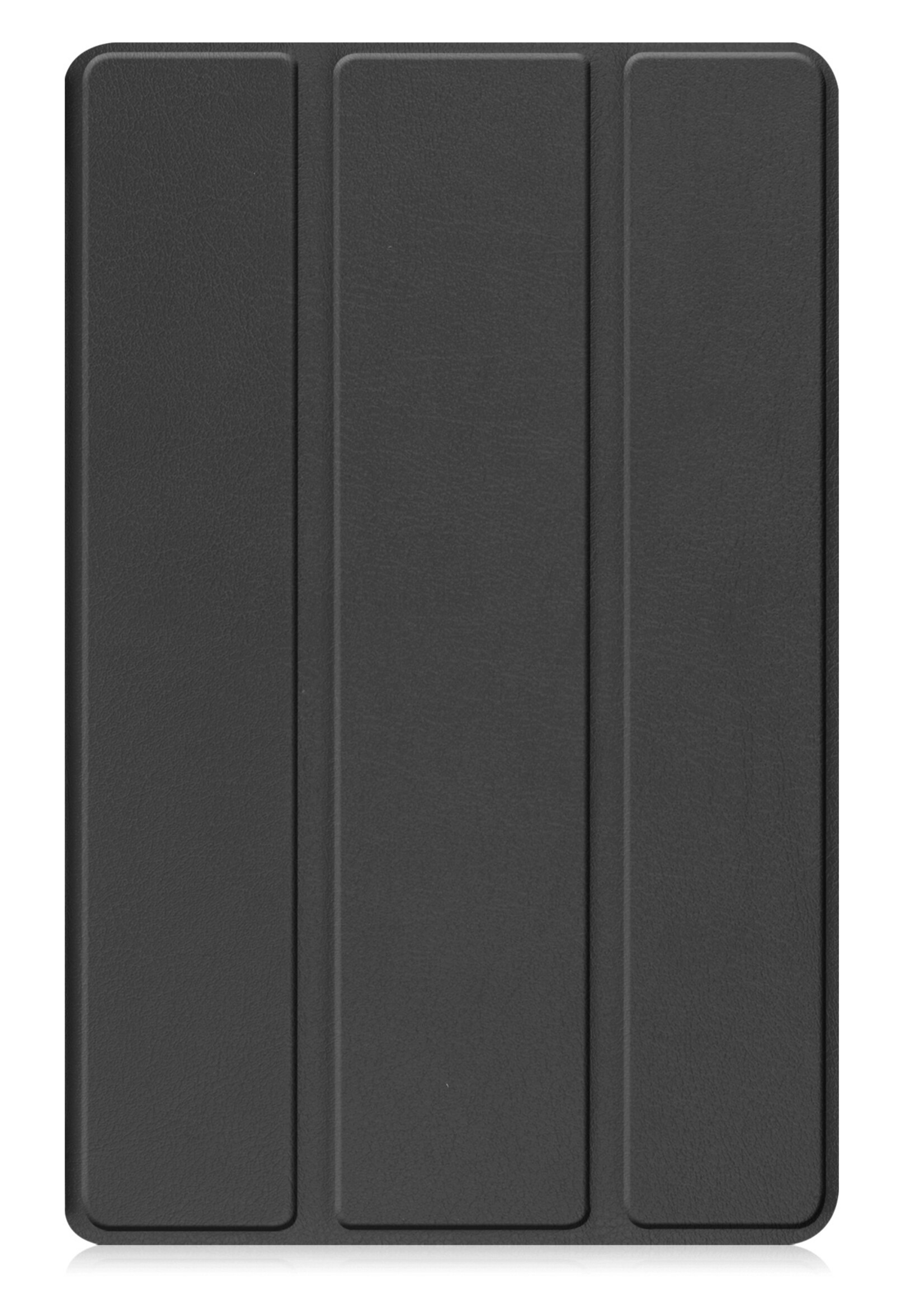 LUQ Hoes Geschikt voor Samsung Galaxy Tab A9 Plus Hoes Luxe Hoesje Book Case - Hoesje Geschikt voor Samsung Tab A9 Plus Hoes Cover - Zwart