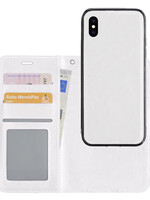 LUQ LUQ iPhone Xs 2-in-1 Hoesje BookCase Uitneembaar - Wit