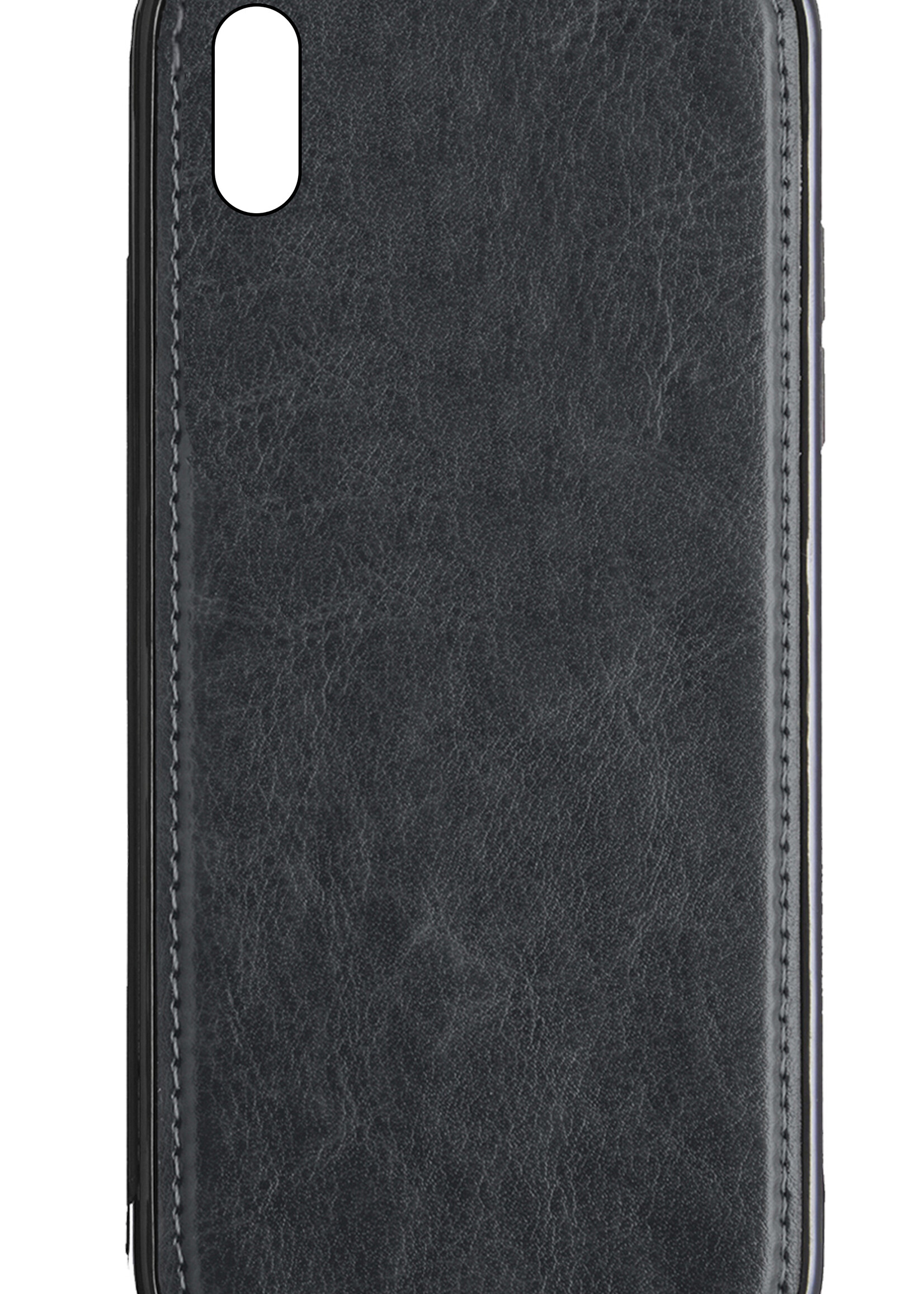 LUQ Hoesje Geschikt voor iPhone Xs Hoesje Case Uitneembare Bookcase 2-in-1 Hoes - Hoes Geschikt voor iPhone Xs Hoes Wallet Case Met Pasjeshouder Hoesje - Zwart