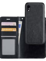LUQ LUQ iPhone XR 2-in-1 Hoesje BookCase Uitneembaar - Zwart
