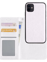 LUQ LUQ iPhone 12 Mini 2-in-1 Hoesje BookCase Uitneembaar - Wit