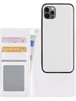 LUQ LUQ iPhone 12 Pro Max 2-in-1 Hoesje BookCase Uitneembaar - Wit