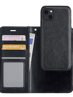 LUQ LUQ iPhone 13 Mini 2-in-1 Hoesje BookCase Uitneembaar - Zwart
