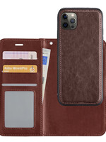 LUQ LUQ iPhone 13 Pro 2-in-1 Hoesje BookCase Uitneembaar - Bruin