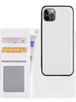 LUQ LUQ iPhone 13 Pro 2-in-1 Hoesje BookCase Uitneembaar - Wit