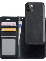 LUQ LUQ iPhone 11 Pro 2-in-1 Hoesje BookCase Uitneembaar - Zwart