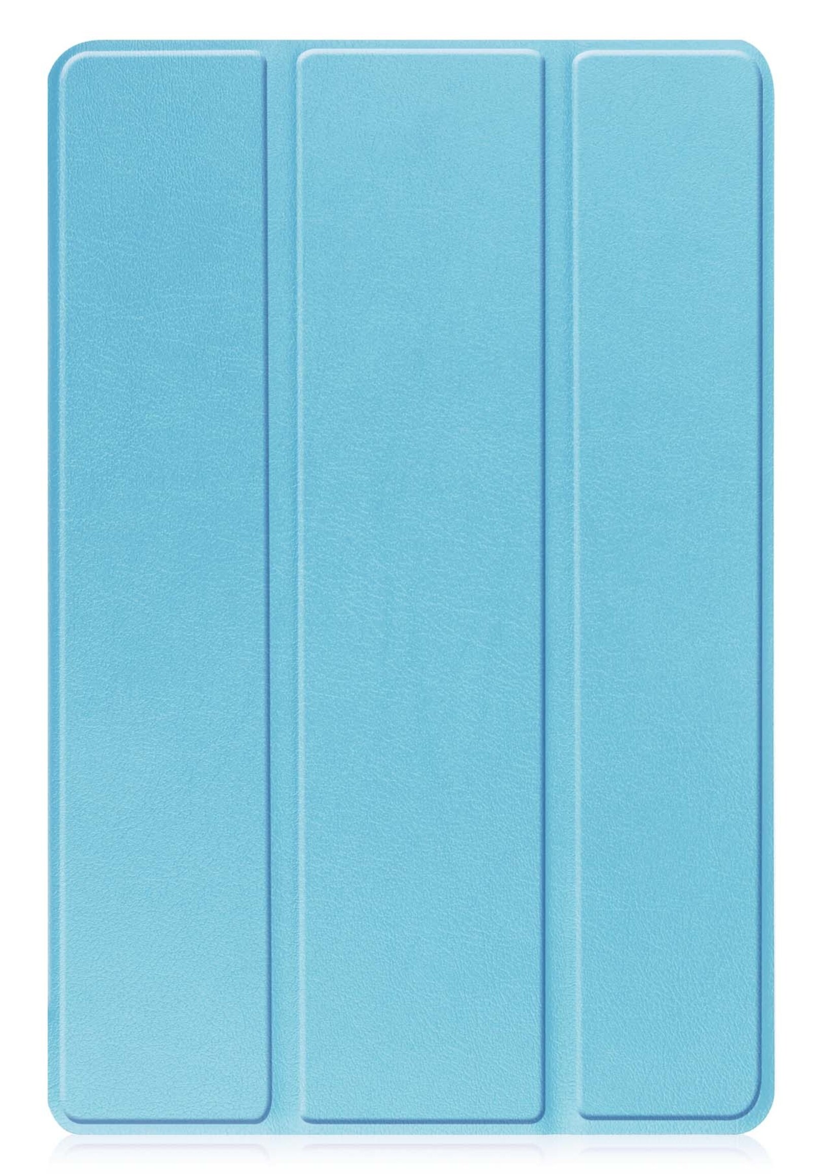 LUQ Hoes Geschikt voor Lenovo Tab M10 (3rd gen) Hoes Luxe Hoesje Book Case - Hoesje Geschikt voor Lenovo Tab M10 (3e gen) Hoes Cover - Lichtblauw
