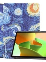 LUQ LUQ Lenovo Tab M10 (Gen 3) Hoesje - Sterrenhemel