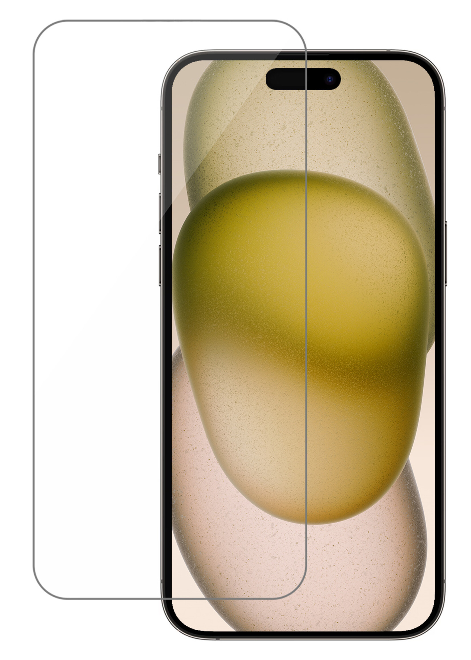 LUQ Screenprotector Geschikt voor iPhone 15 Plus Screenprotector Beschermglas Gehard Glas - Screenprotector Geschikt voor iPhone 15 Plus Screenprotector Glas