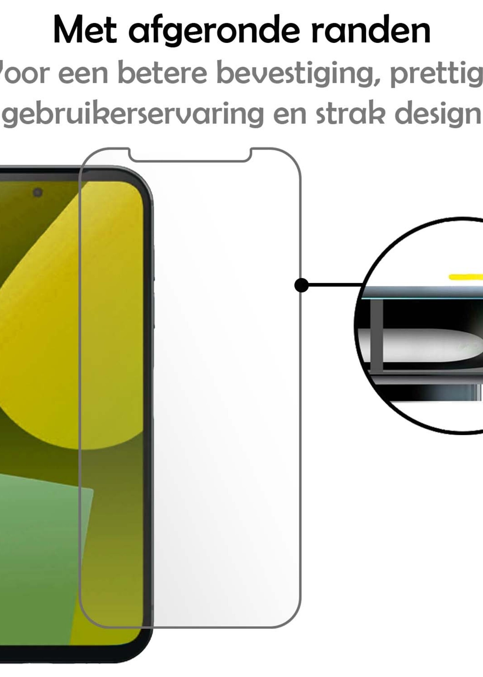 LUQ Screenprotector Geschikt voor Fairphone 5 Screenprotector Beschermglas Gehard Glas - Screenprotector Geschikt voor Fairphone 5 Screenprotector Glas