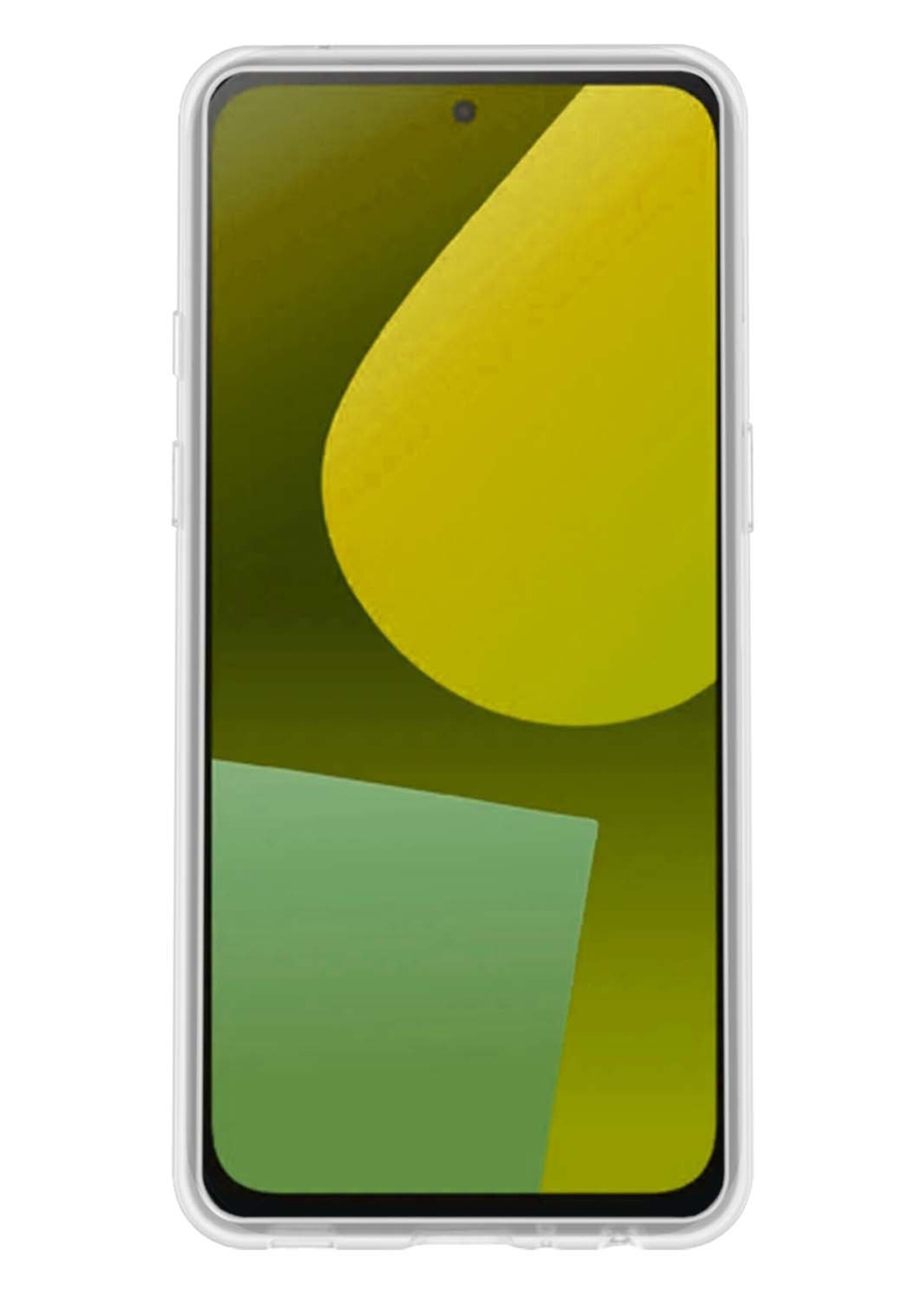 LUQ Hoesje Geschikt voor Fairphone 5 Hoesje Siliconen Case - Hoes Geschikt voor Fairphone 5 Hoes Siliconen - Transparant