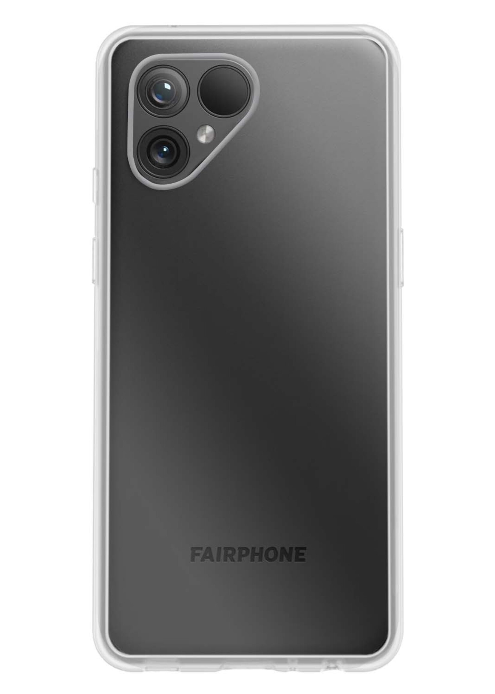 LUQ Hoesje Geschikt voor Fairphone 5 Hoesje Siliconen Case - Hoes Geschikt voor Fairphone 5 Hoes Siliconen - Transparant - 2 Stuks