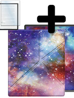 LUQ LUQ Kobo Elipsa 2E Hoesje Met Screenprotector - Galaxy