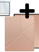 LUQ LUQ Kobo Elipsa 2E Hoesje Met Screenprotector - Rose Goud