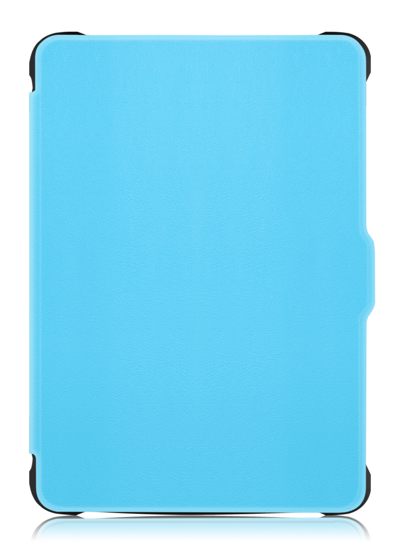 LUQ Hoesje Geschikt voor Kobo Clara HD Hoes Bescherm Hoesje Case Luxe Sleep Cover Met Screenprotector - Lichtblauw