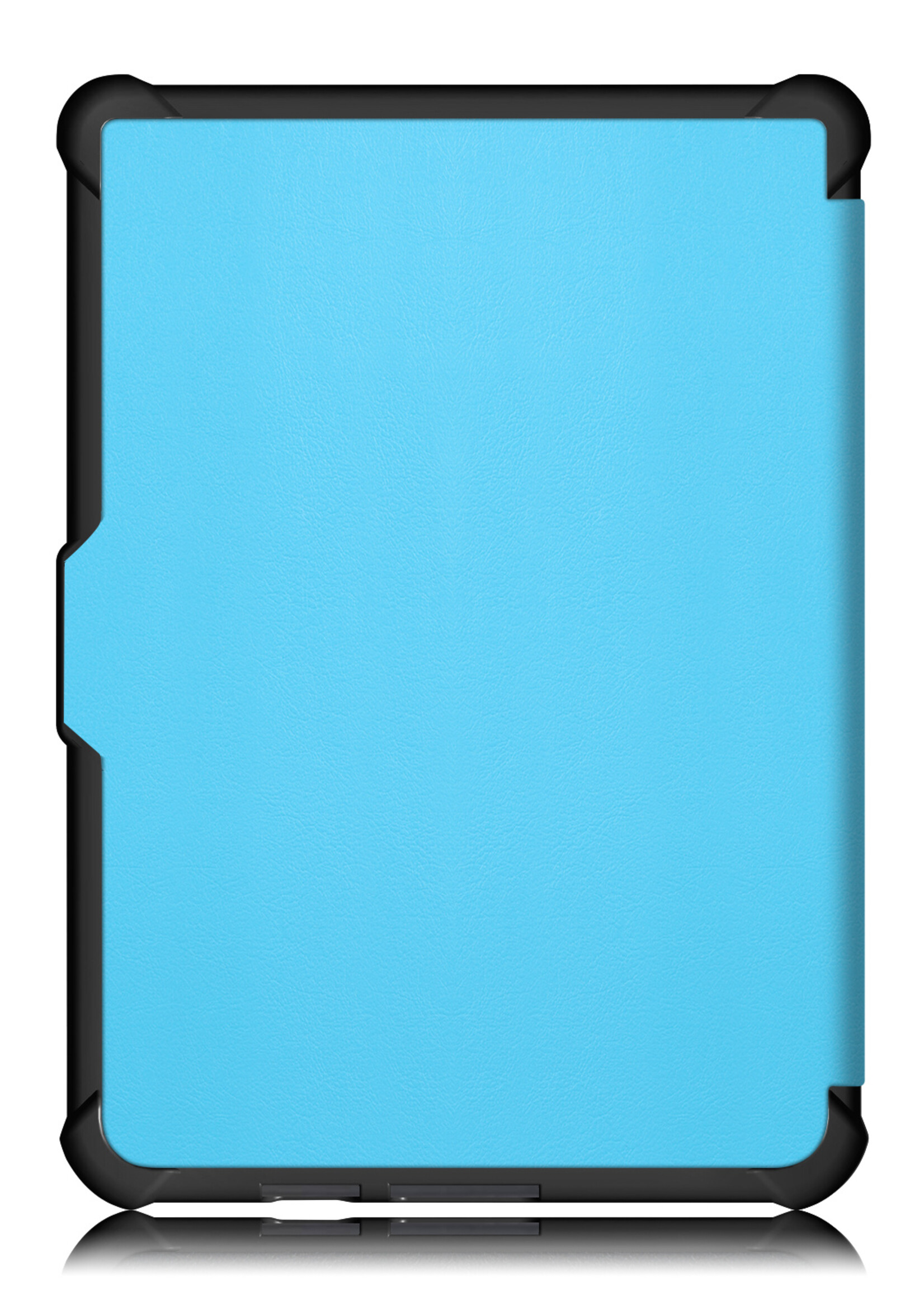 LUQ Hoesje Geschikt voor Kobo Clara HD Hoes Bescherm Hoesje Case Luxe Sleep Cover Met Screenprotector - Lichtblauw