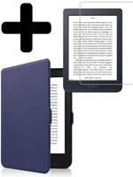 LUQ LUQ Kobo Nia Hoesje Met Screenprotector - Donkerblauw