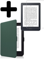 LUQ LUQ Kobo Nia Hoesje Met Screenprotector - Donkergroen