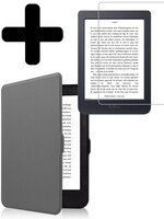 LUQ LUQ Kobo Nia Hoesje Met Screenprotector - Grijs