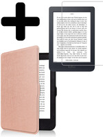 LUQ LUQ Kobo Nia Hoesje Met Screenprotector - Rose Goud