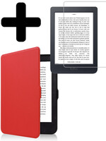 LUQ LUQ Kobo Nia Hoesje Met Screenprotector - Rood