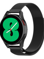 LUQ LUQ Samsung Galaxy Watch 5 Bandje Milanees - Zwart