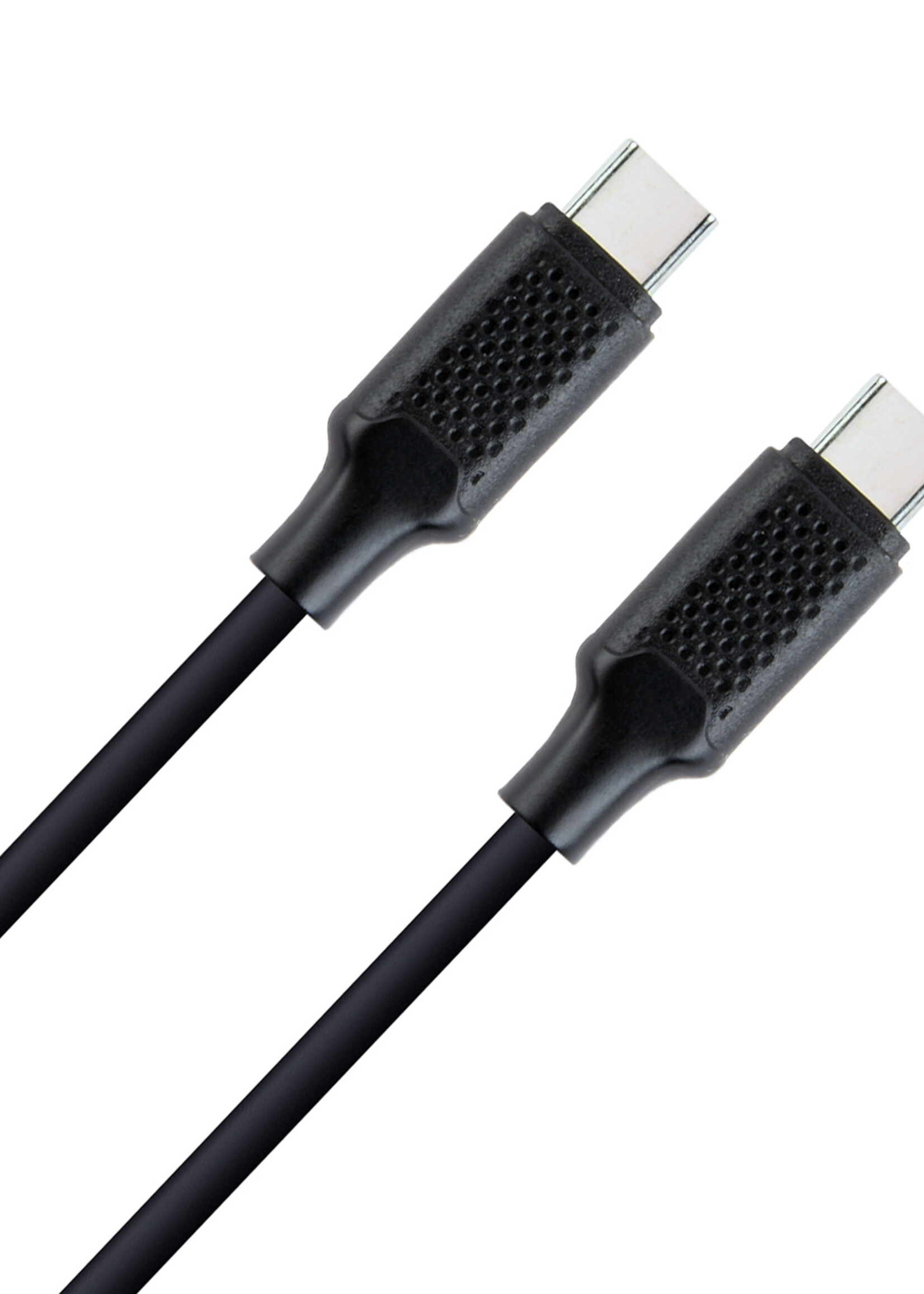 LUQ Oplaadkabel USB-C Kabels (60W) USB C naar USB C - USB C kabel Datakabel - Zwart - 1,5 meter