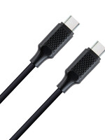 LUQ LUQ USB-C naar USB-C kabel (100W) - 1.8 meter - Zwart