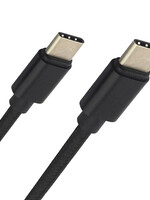 LUQ LUQ USB-C naar USB-C kabel - 1.8 meter - Zwart