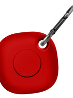 LUQ LUQ SmartTag Hoesje Siliconen - Rood