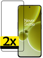 LUQ LUQ OnePlus Nord 3 Screenprotector Glas Full Cover 2D - 2 PACK