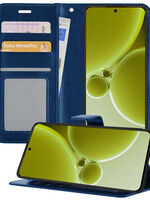 LUQ LUQ OnePlus Nord 3 Hoesje Bookcase - Donkerblauw