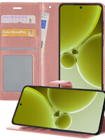 LUQ LUQ OnePlus Nord 3 Hoesje Bookcase - Rose Goud
