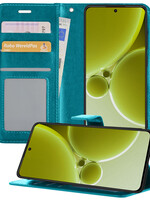 LUQ LUQ OnePlus Nord 3 Hoesje Bookcase - Turquoise